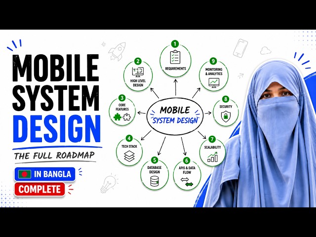 Mobile System Design Interview Roadmap (Full Guide) | Mobile System Design Ep 1 | Bangla