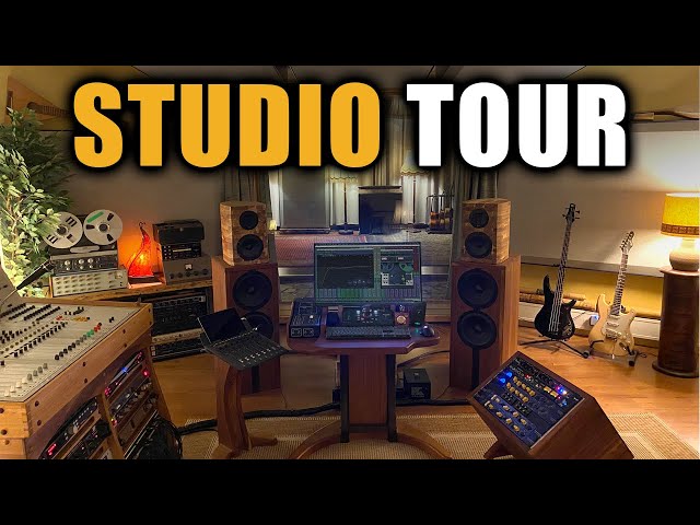 TIDALWAVE STUDIO TOUR - A UNIQUE RECORDING STUDIO