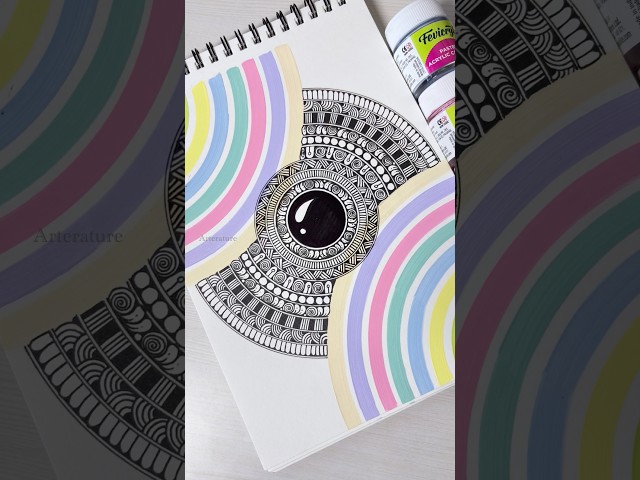 Unique Mandala Pattern For Beginners🌸🎀