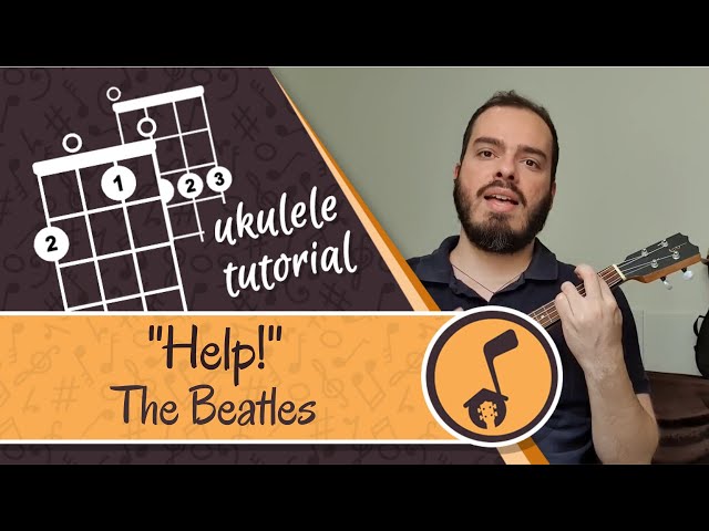 Beatles - Help! | Ukulele cover tutorial