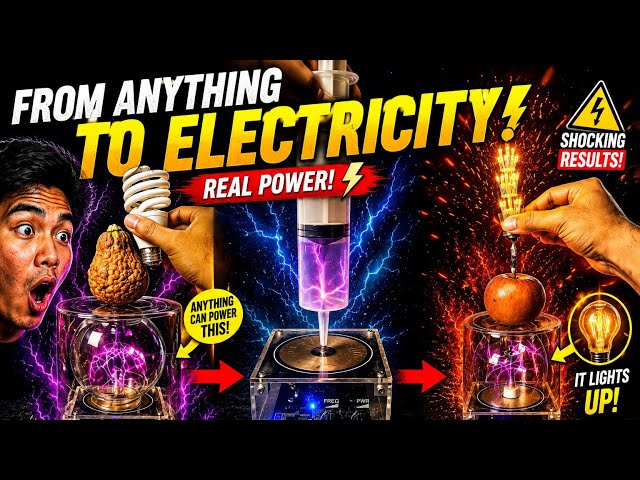     Shocking Fruit Experiment ⚡ (It Actually Works!)