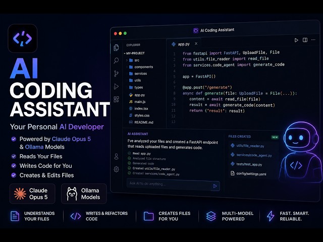🚀 Introducing My AI Coding Assistant 💻🤖