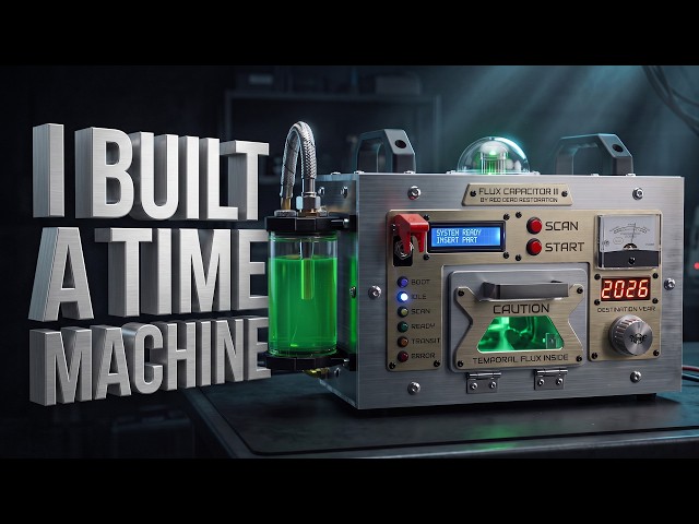 I Built A REAL Time Machine | Makera Carvera CNC