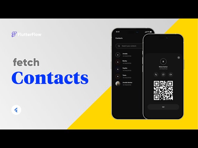 How to Fetch Contacts in FlutterFlow | Flutter Contact Permission
