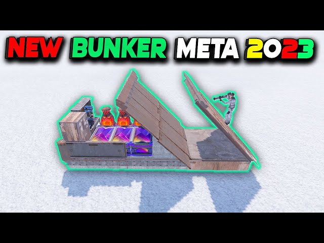 NEW BUNKER META 2023 in Rust | Rust Building Tutorial 2023