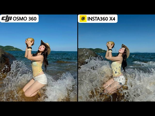 DJI Osmo 360 vs. Insta360 X4 | Prueba y comparación de cámaras