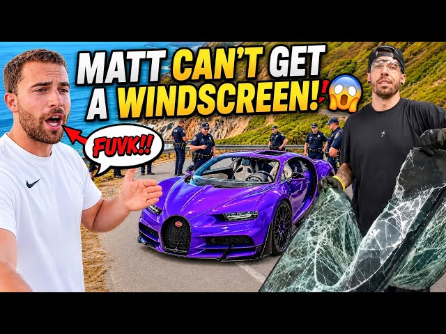 Bugatti Refused Matt Armstrong Access To Get Chiron-pur sport windscreen - Alex is cooked!! 😂