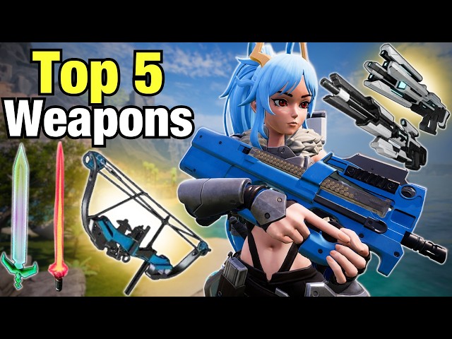 TOP 5 BEST WEAPONS in Palworld's 1.0 Update