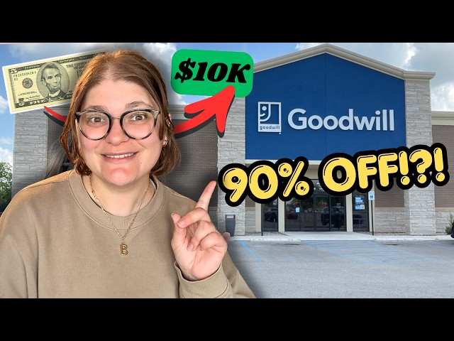 DAY 28 OF TURNING $5 INTO $10,000 BY THRIFTING | 90% OFF SALE!