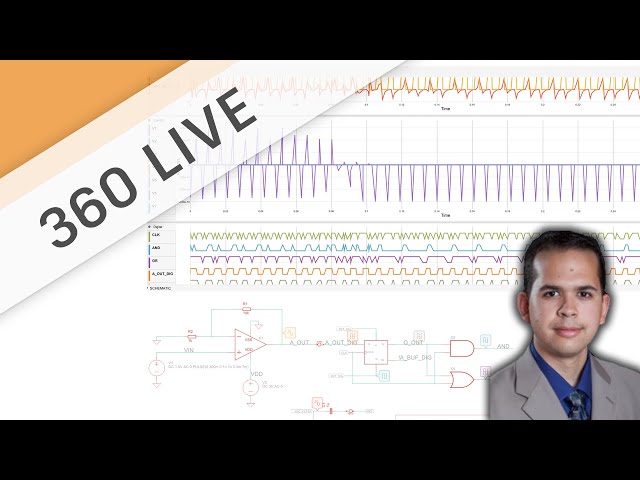360 LIVE:  Fusion 360 Schematic SPICE Simulation