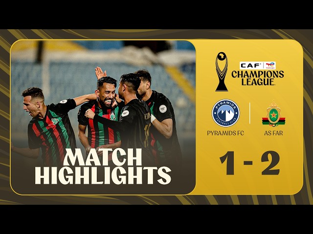 HIGHLIGHTS | Pyramids FC 🆚 AS FAR  | ملخص مباراة بيراميدز والجيش الملكي في إياب ربع النهائي.