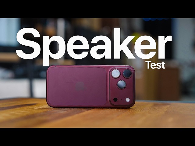iPhone 18 Pro Max vs Galaxy S26 Ultra: Speaker Test