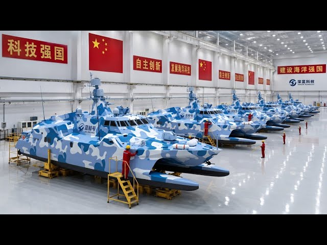 How China Builds Its Stealthy Twin-Hull Killer: Inside the Type 022 Houbei