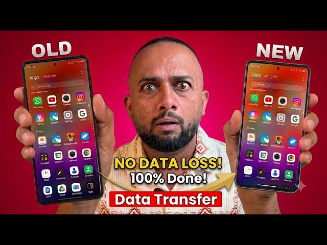 How to Transfer Data to ANY New Phone! 📱 Android to iPhone, Samsung, Oppo, Vivo, Mi