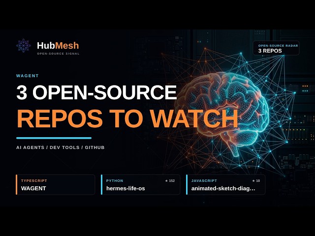 3 Open-Source AI Repos Worth Watching