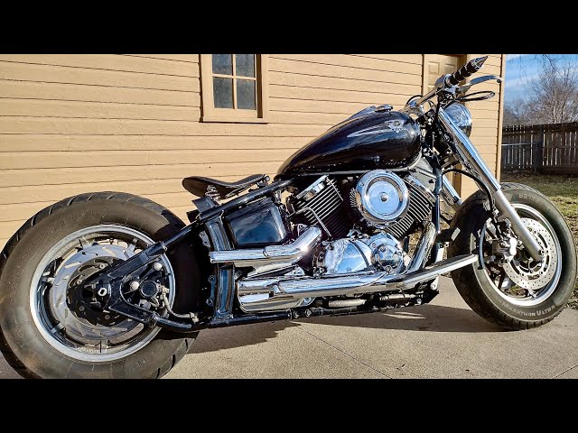 Yamaha V-Star 1100 / Budget Bobber Review