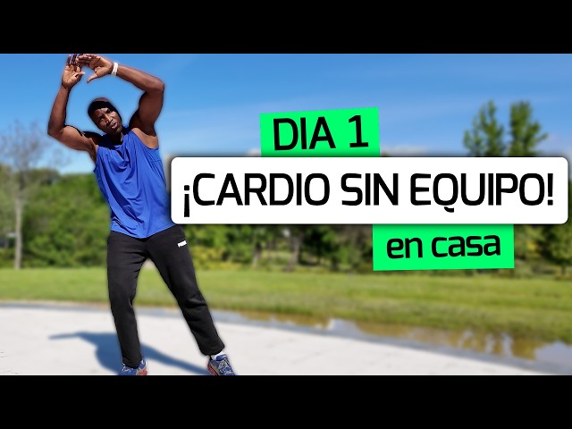 Day 1 | Cardio for Beginners 🔥 No Equipment, 100% at Home