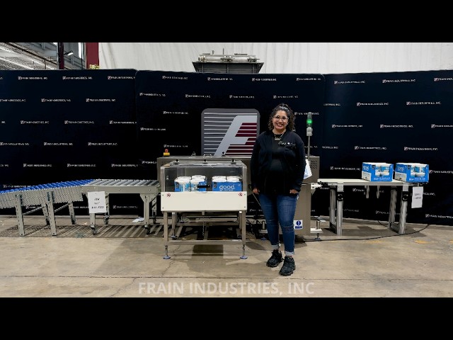 Loma CW3 Checkweigher | Automatic Inline Checkweigher with Ram Reject & Roller Conveyor