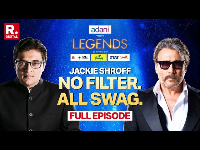 Jackie Shroff Most Unfiltered, Full Of Swag Interview Ever With Arnab On ‘LEGENDS’