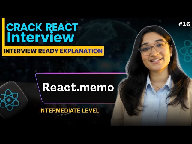 React.memo is React  | React.memo Explained in Hindi | React Interview Questions 2026