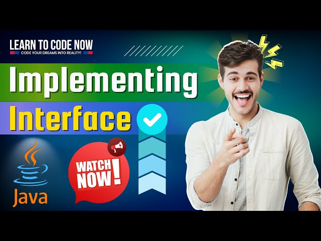 Interface in JAVA Demonstration and Implementation || Interface Class in JAVA (Extends & Implements)
