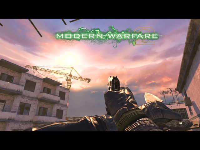 Dropping Emergency Airdrops with a Knife on Modern Warfare 2