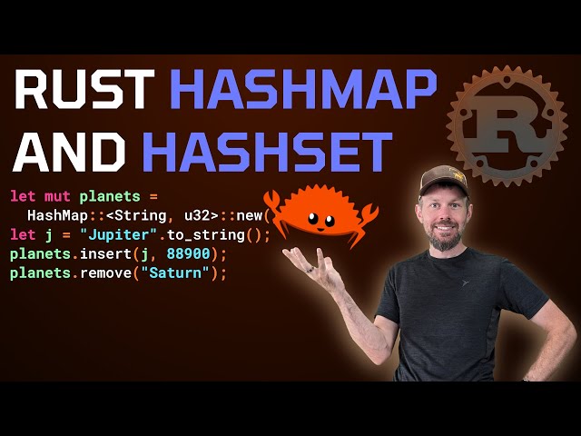 Rust HashMap and HashSet Collection Types 🦀