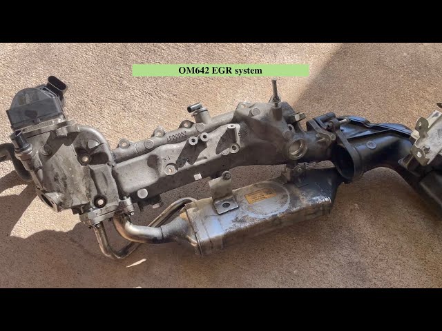EGR system description, OM642 diesel engine