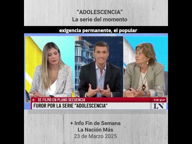 Entrevista en Lnmas sobre Adolescencia