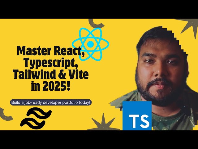 How I’d Learn React, TypeScript & Tailwind in 2025 — A Practical Roadmap That Actually Works
