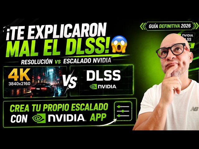 DLSS EXPLAINED WRONG! Resolution vs NVIDIA SCALING + Create YOUR OWN | 2026
