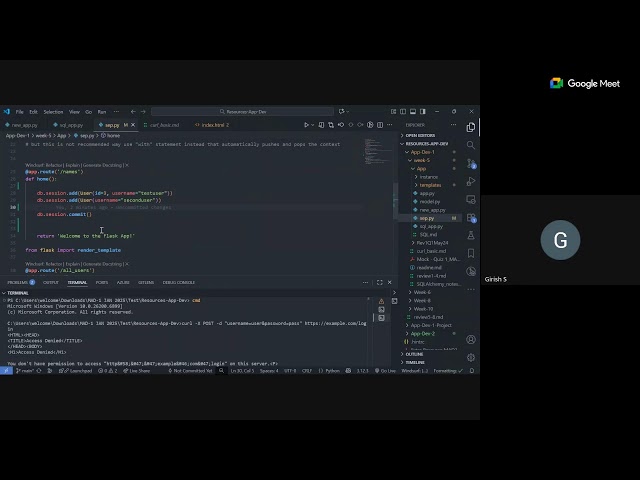 MAD I Week-5 SQLAlchemy