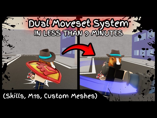 How To Make A Dual Moveset System In Under 9 Minutes | JJS Skill Builder