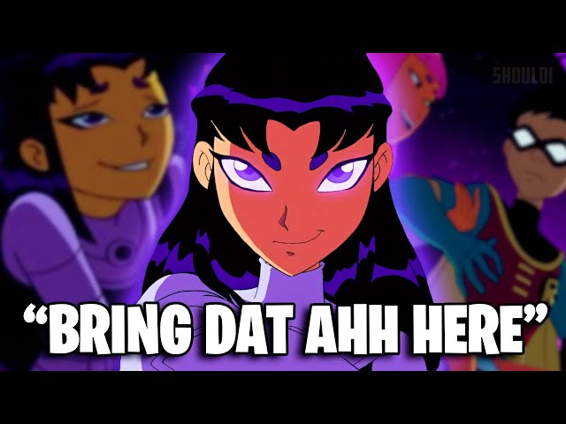 BLACKFIRE was a Absolute FREAK in TEEN TITANS