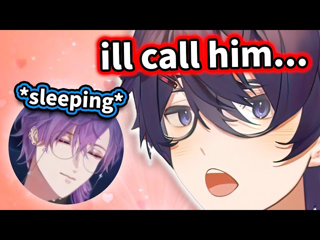 when Uki forgot to wake up for Shoto collab...