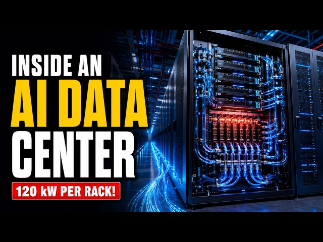 Inside an AI Data Center: The Incredible Engineering Powering the AI Revolution