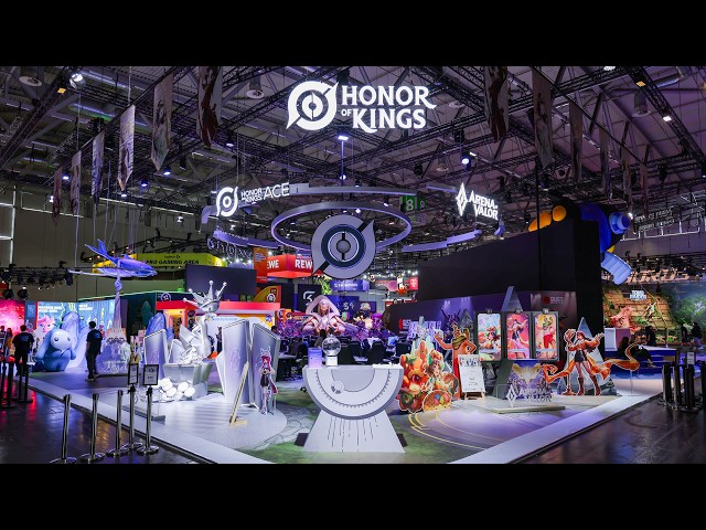 The Honor of Kings Titles booth is NOW OPEN at Gamescom2026!