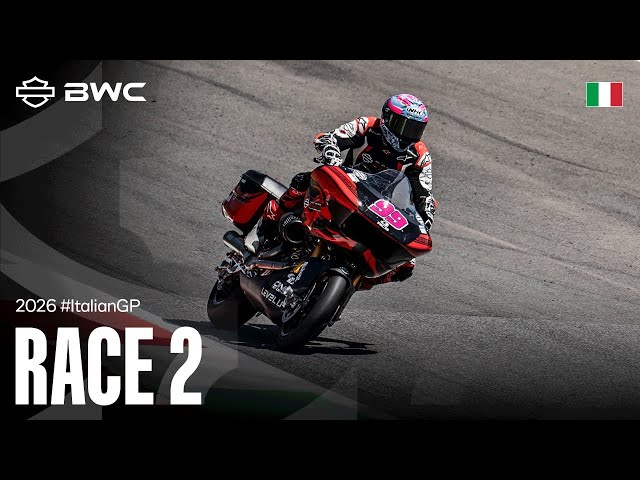 📺 LIVE RACE 2 | Round 2 - Mugello 🇮🇹 | 2026 Harley-Davidson Bagger World Cup