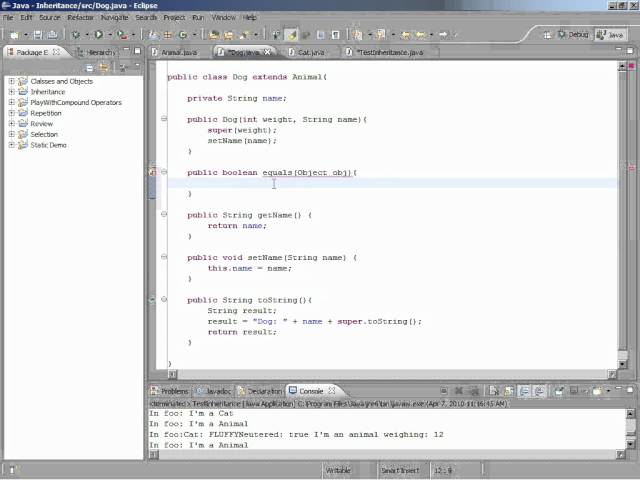 Java 18 Polymorphism