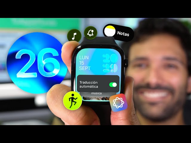 watchOS 26 SALE HOY 💥 +20 NOVEDADES