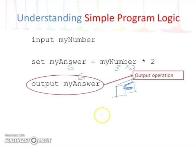 1_2 Simple program logic