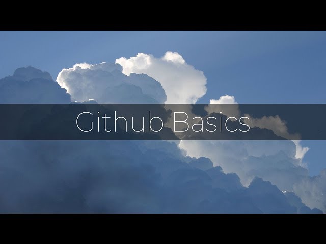 Github Basics
