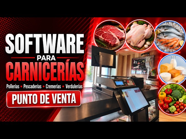 Software para carnicerias pollerias pescaderias cremerias verdulerias  punto de venta