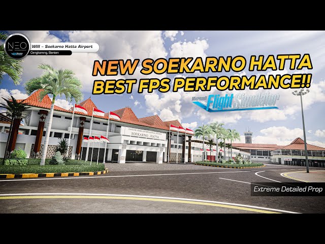 🔵WIII - Soekarno Hatta Scenery MSFS 2020/24 - NEO_CORP