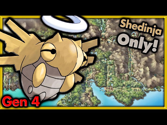 SHEDINJA IS BACK - Can I Beat Pokemon Heart Gold with ONLY Shedinja? 🔴 Pokemon Challenges