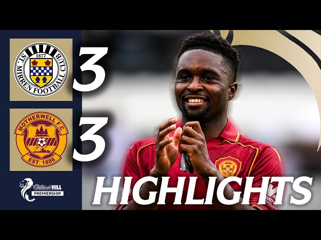 St. Mirren 3-3 Motherwell | HIGHLIGHTS | William Hill Premiership