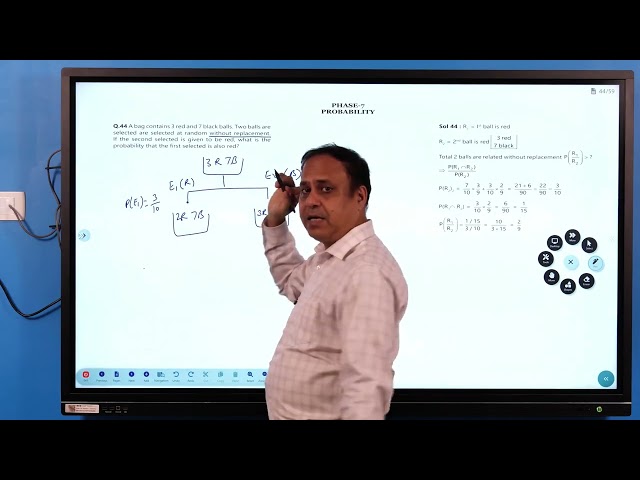 Conditional Probability of Selecting Red Balls Without Replacement | Class 12 Math with R S Sharma