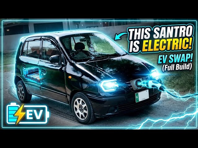 Santro to Electric Conversion | Learn How to Convert Any Car to Electric