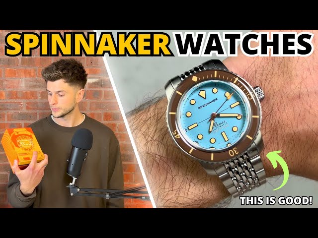 Are Spinnaker Watches Worth It? | New Fleuss 40 Automatic Review!