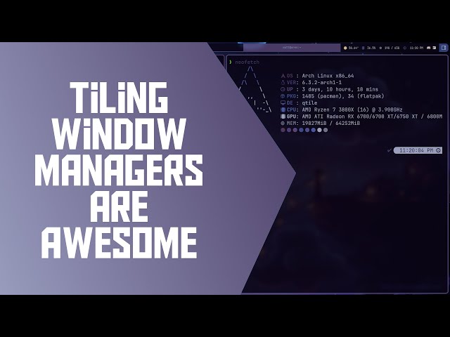 Why I Use Tiling Window Managers - And Why You Should Too